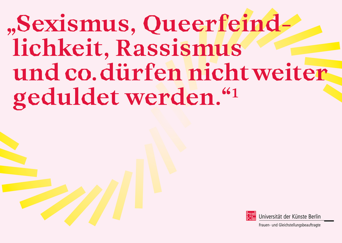 „Sexismus, Queerfeindlichkeit, Rassismus und co. dürfen nicht weiter geduldet werden.“